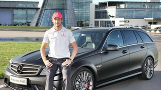 Jenson Button's Other Car Is A Mercedes-Benz C-Class DR 520 Estate